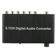 thumbnail image 5 of SPDIF to Analog 5.1CH Digital Audio Decoder Converter Support for DTS/AC3 DecodingBlack, 5 of 8