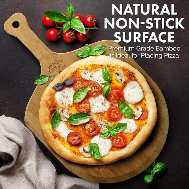 Sliding Pizza Peel Perforated Shovel Paddle Non Stick Spatula With Hang  Hole Turning Peel For Ovens Restaurant Home Kitchen Tool