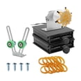 thumbnail image 3 of Máquina de bobinado de caña de pescar con señuelo, herramienta de construcción de caña, caña de reparación automática, soporte de poste profesional, DYNWAVEMX Máquina de caña de pescar de bricolaje, 3 of 8