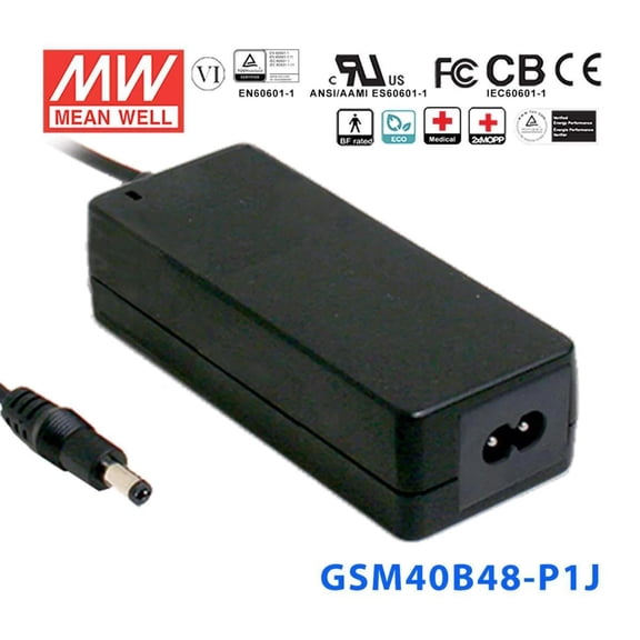Mean Well GSM40B48-P1J Power Supply 40W 48V