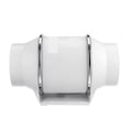 thumbnail image 2 of 4 Inch Exhaust Fan Wall Window Mountable Toilets Kitchen Bathroom Home Silent Inline Pipe Duct Fan Ventilate Air Cleaning ,Long Lasting, 2 of 6