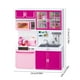 thumbnail image 2 of Juego de cocina - Mini juego de cocina realista - Juego de cocina para interiores - Juguetes para niños pequeños, niñas y refrigerador, 2 of 5
