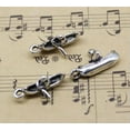 thumbnail image 4 of U8MO 8/20/60pc retro style small rowboat alloy charms pendant 9x18mm-8pcs, 4 of 4