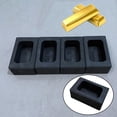 thumbnail image 1 of de de lingote de grafito para fundir refinación chatarra de plata aleación preciosa joyería de aluminio latón Zinc negro 20ML Fernando Crisol de fusión de grafito, 1 of 8