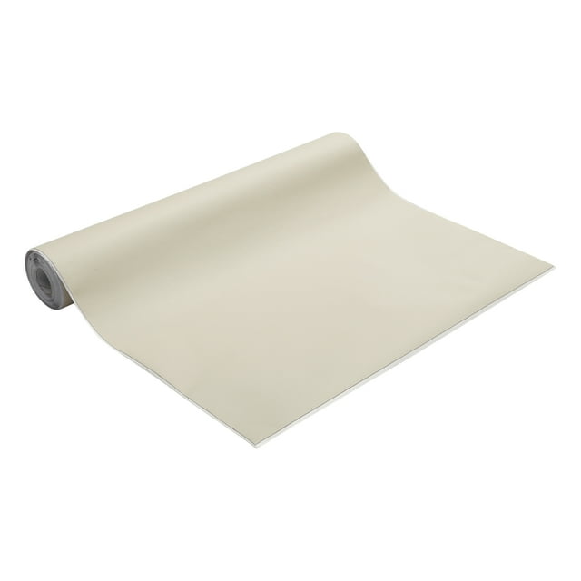 Parche de reparación de cuero autoadhesivo Unique Bargains con fuerte pegajosidad, cinta de reparación de cuero, 1 pieza, beige, 17" x 158"
