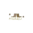 thumbnail image 2 of Meridian Furniture Pierre 19.5"H Velvet Dining Chair in Beige (Set of 2), 2 of 5