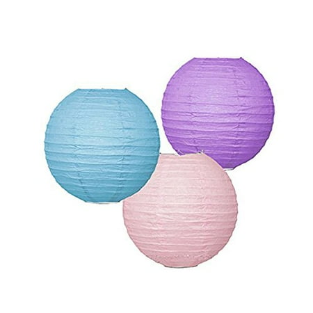 Allheartdesires Set Of 6 Mixed Pastel Pink Blue Allheartdesires Set Of 6 Mixed Pastel Pink Blue Lavender Paper Lantern Lamp Shade Baby Room