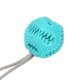 thumbnail image 2 of Suction Cup Dog Chewing Toy Molar Spherical Leaker Sucker Bell Dog Rope Ball Toy for DogsLake Blue, 2 of 4