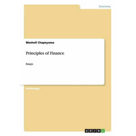 Principles of Finance