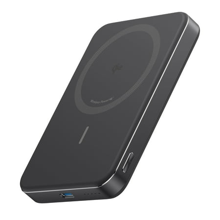 Anker MagGo Qi2 Ultra-Slim Magnetic Power Bank 10 000mAh 15W MagSafe-Compatible Wireless Charger