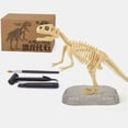 thumbnail image 1 of Dinosaur Excavation Kit with Tools - Fossil Digging Educational STEM Toy for Kids - Imitation Archaeology Process, 1 of 7