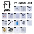 thumbnail image 2 of Anet ET4 Pro Upgrade High 3D Printer Ultra Quiet Mainboard TMC2208 Driver Printing Size 220*220*250mm with 2.8 Inch Full Color Touchscreen Heatbed 8GB TF Card PLA Sample Filament Support Resume Print, 2 of 7