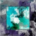 thumbnail image 3 of Grey, Jace 12x12 Black Modern Framed Museum Art Print Titled - Watercolor Border Mate, 3 of 5