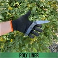 thumbnail image 5 of Glacier Outdoor Poly Liner Black Unisex Moisture-Wicking Extra Warm Inner Layer Winter Gloves, L/XL, 5 of 6