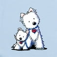 thumbnail image 2 of CafePress - Kiniart Westie Buds Long Sleeve Infant Bodysuit - Long Sleeve Cotton Baby Bodysuit, 2 of 4
