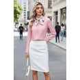 thumbnail image 6 of Zeagoo Button Down Shirts for Women Wrinkle Free Long Sleeve Collared Dress Blouses Casual Work Office Tunics Tops, 6 of 6