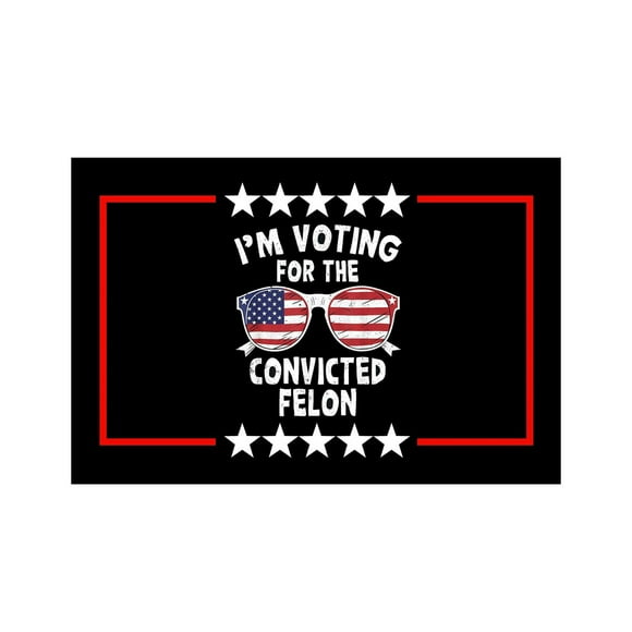 Riforla I for Convicted Felons with Interesting Support for 2024 Big Head Photo Sticker Laptop Bumper Sticker Window Car Sticker Car Sticker Black