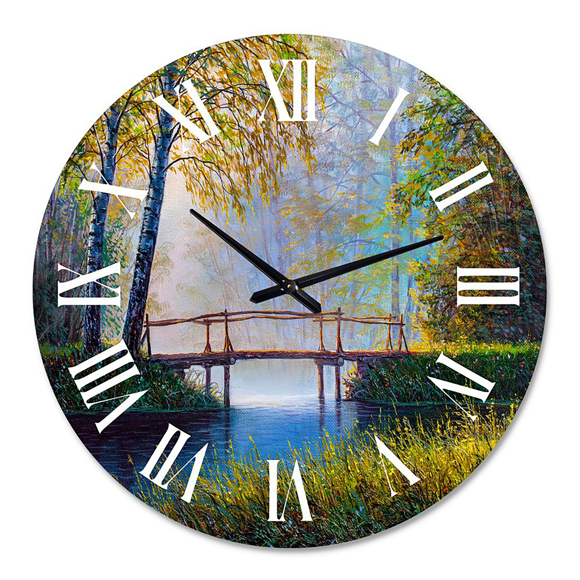 Designart 1 in Quartz Wall Clock