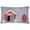 Silver, variant on Dog House Collection Poodle Silver Canvas Fabric Decorative Pillow