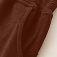 thumbnail image 6 of Ymyiu Kids Sweatpants Boys Unisex-Baby Baby Pants, Flexy Soft Knit Pull-On Sweatpants, Stretch Joggers for Babies & Toddlers, 1-Pack 4T 5T(Brown, 4-5 Years), 6 of 9