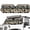 Aztec Cow Print, variant on Garronmavis Starfish Coconut Tree Shell Front Windshield Sunshade Fit for Jeep Wrangler JL/JLU 2018-2024 & Jeep Gladiator JT 2020-2024 Foldable Window Shade Sun Visor Protector Blocks UV Rays