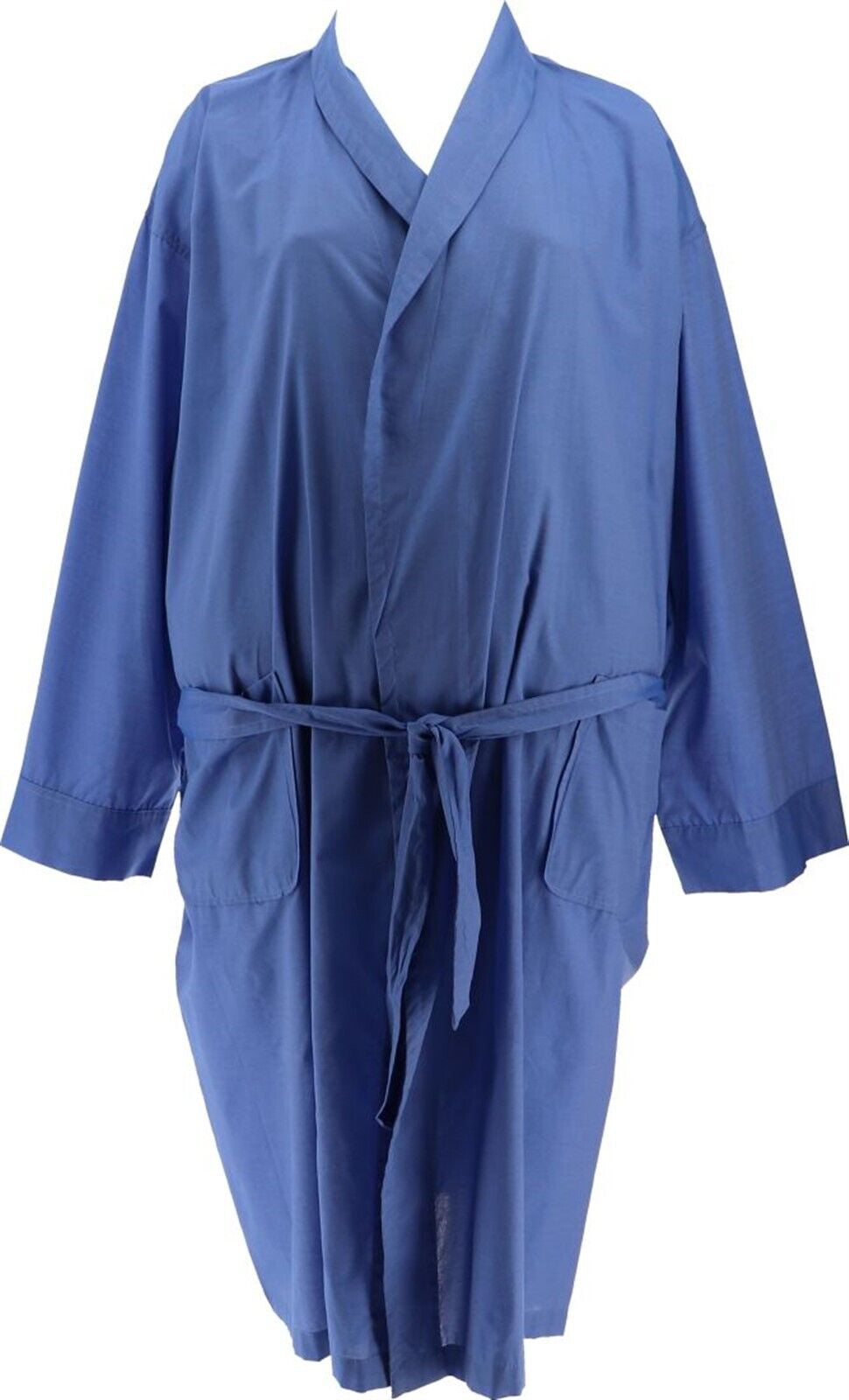Hanes Long Sleeve Robe Blue 2XLT NEW 645619 - Walmart.com