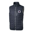 thumbnail image 2 of Men's-Cutter & Buck Anthracite New England Revolution Rainier PrimaLoft Eco Insulated Full-Zip Puffer Vest, 2 of 3