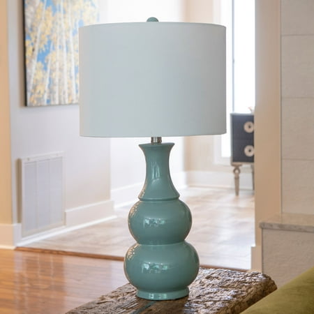 Double Gourd Ceramic Table Lamp (The Best Light Therapy Lamps)
