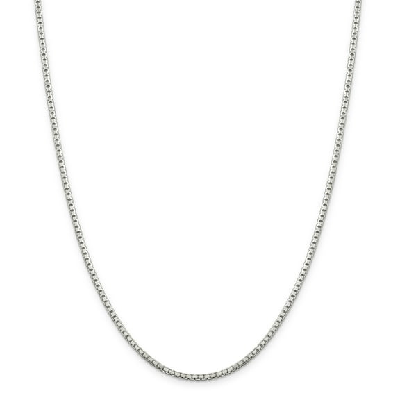 Primal Silver Sterling Silver 2.0mm Diamond-cut Box Chain