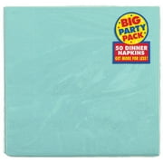 Robin's Egg Blue, Big Party Pack, 2-Ply Dinner Napkins, 50 Per Pack