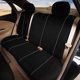 thumbnail image 3 of Fundas de asiento de coche compatibles con airbag, se adaptan a la mayoría de coches, camiones, SUV o furgonetas, 100 % transpirables con tela de poliéster con esponja compuesta de 2 mm., 3 of 4