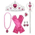 thumbnail image 2 of Phenas Girls Frozen Princess Anna Dress Long Sleeved Princess Costume Princess Accessories for Halloween,Size 2-13T, 2 of 9