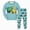 Mint Green, variant on NOLDARES Kids & Toddler Boys Pajamas 2 Piece Pjs Set Cotton Sleepwear(M274-Mint Green)