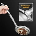 thumbnail image 2 of Colander - Fine Mesh Stainless Steel Colander - Colanders with Long Handle for Easy Draining & Food Strainers, 2 of 7