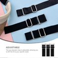 thumbnail image 3 of 4pcs Adjustable Hats Extender Snapback Buckle Cap Extension Strap For Various Head Size Ideal For Outdoor Sports Travel, 3 of 3