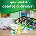 thumbnail image 3 of Crayola Silly Scents Mini Inspiration Art Case Coloring Set, Scented School Supplies, Child, 50 Pieces, 3 of 8