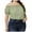 Green womens tops summer, variant on USSUMA Womens Summer Tops Plus Size Ruffle Basic T-Shirts for Women Trendy Solid Color Blouses Tops Dressy Off Shoulder Tunic Plus Size Shirts for Women