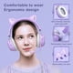 thumbnail image 5 of Onikuma computadora con cable auriculares auriculares auriculares 360 grados girando auriculares omnidireccional de retardo de bajo demora de escritorio accesorio púrpura Inevent EL005815-04B, 5 of 7