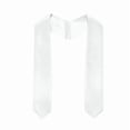 thumbnail image 1 of Kids Graduation Stole Sash 53'' Long (White One Size), 1 of 3