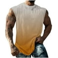 thumbnail image 2 of WAENQINLA Mens Big and Tall Tank Tops Casual Striped Graphic Sleeveless Tees Summer Beach Crewneck Workout Tank Top,S-5Xl, 2 of 5