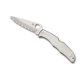thumbnail image 3 of Spyderco Knives Endura 4 Lockback Steel Stainless Serrated VG10 Blade C10S Knife Cuchillo Spyderco Knives Endura 4 Lockback, 3 of 4