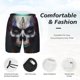 thumbnail image 3 of Fotbe Modern Abstract Colorful Skull C Traje de Baño para Hombre – Shorts de Natación de Secado Rápido con Forro y Bolsillos-Small, 3 of 6