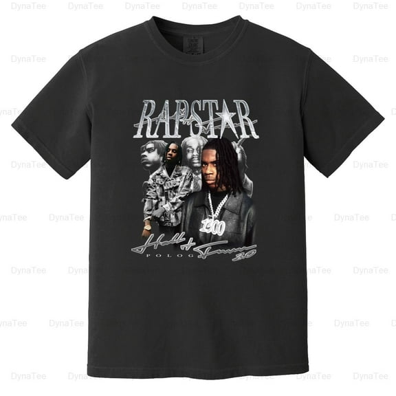 Polo G Graphic Tee Basketball Sports Fan Merchandise Rap Hip Comfort Color T-Shirt Unisex, up to 4XL