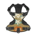 thumbnail image 4 of XMXY No Pull Dog Harness, Daisy Vase Flower Adjustable Reflective Pet Harness with Oxford Vest, Medium Size, 4 of 9