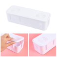 thumbnail image 2 of 2 Pcs Cable Organizer Box Electronics Cord Storage Box Cord Organizer Case Socket Storage Box Data Cable Storage Box, 2 of 2