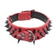 thumbnail image 2 of Collar de perro mascota arnés tachonado cuero de imitación punk remache collar de perro pu puntas afiladas suministros para perros, XS Yuyangstore  collar de cachorro, 2 of 4
