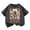 Grey, variant on Kids Short Sleeve Tees Toddler Crewneck T-Shirts Boys Girls Astronaut Space "Little Hope" Tops, 3-9 Years
