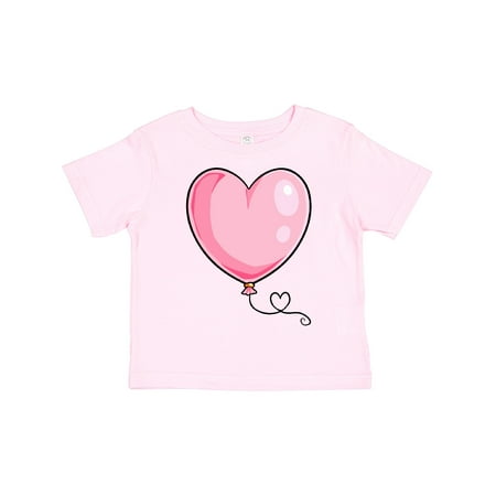 

Inktastic Pink Balloon Heart Gift Toddler Boy or Toddler Girl T-Shirt