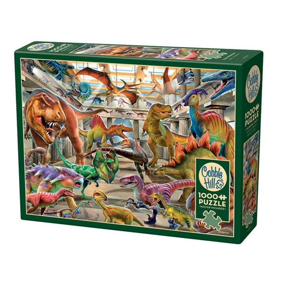 Dino Museum 1000-Piece Puzzle