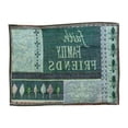 thumbnail image 4 of Faith, Family, Friends 5-Piece Tapestry Placemat & Table Runner Set in Burgundy, 4 of 7